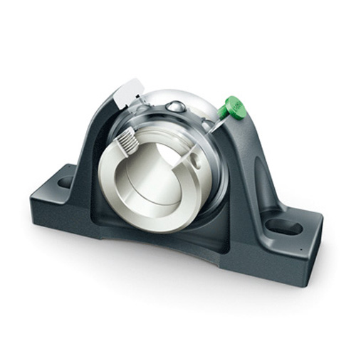 Spherical ball bearing with seat