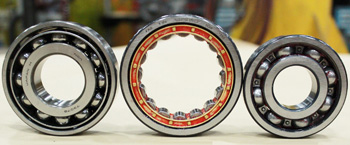 Heating and heat dissipation of cylindrical roller bearing